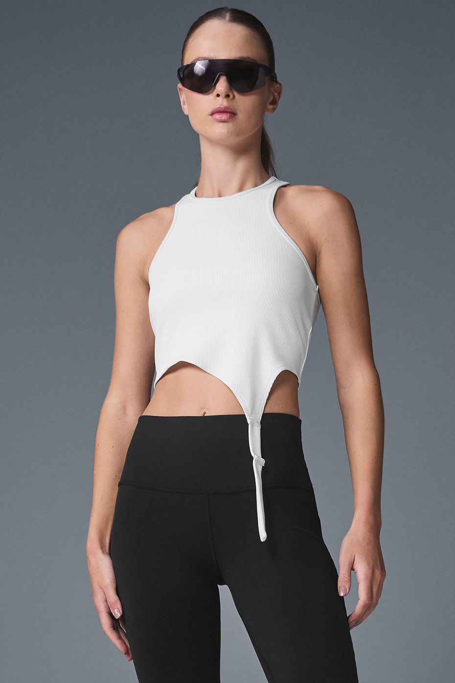 Alosoft Ribbed Revelation Tank - White — photo 1