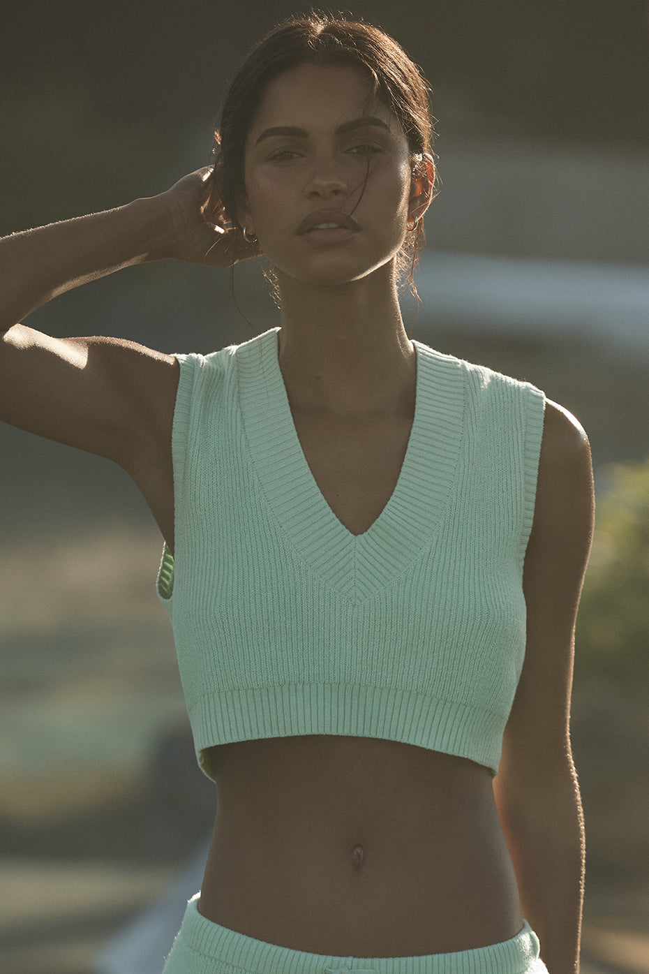 Supernatural Sweater Tank - Spearmint — photo 1