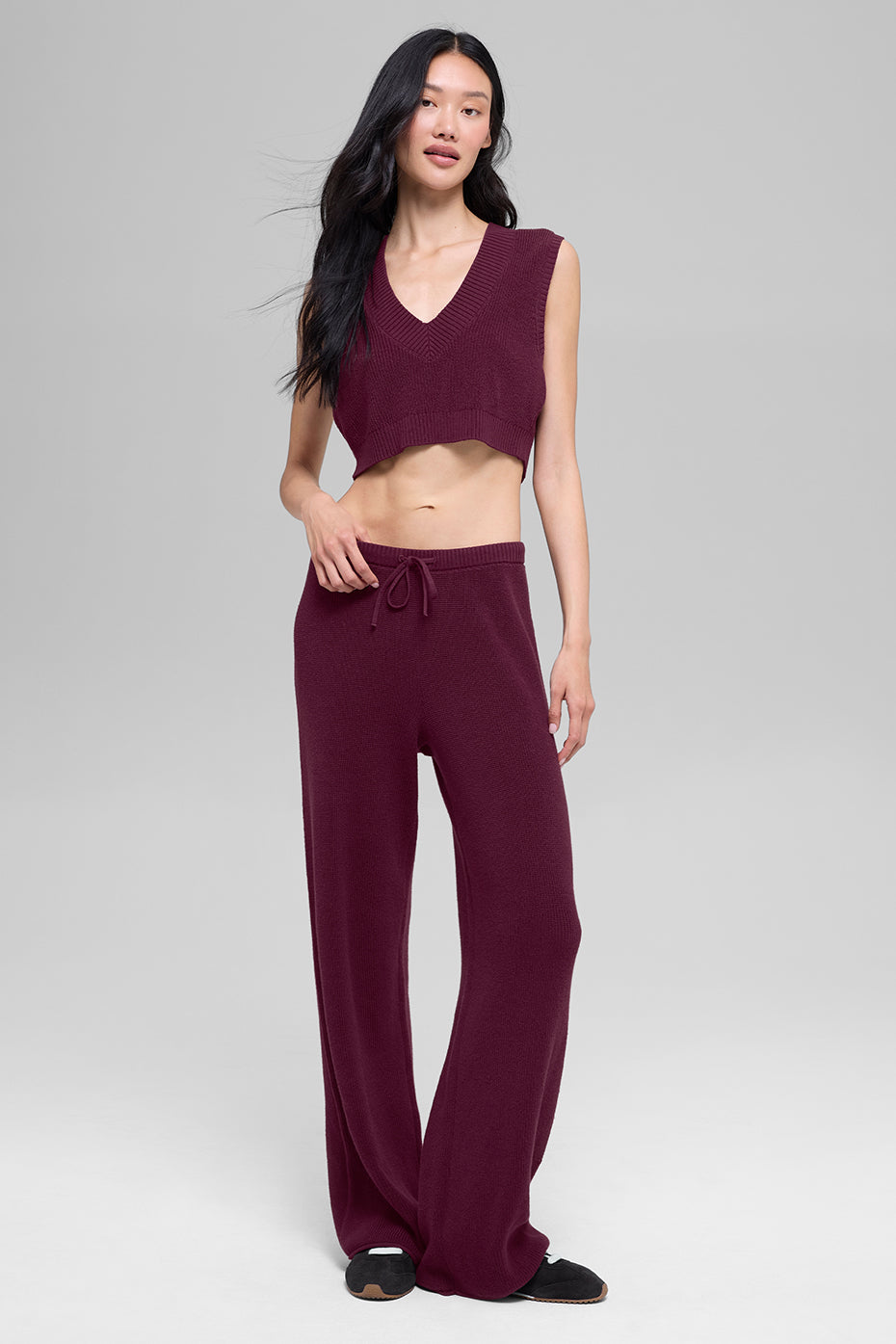 Supernatural Sweater Tank - Burgundy — photo 5