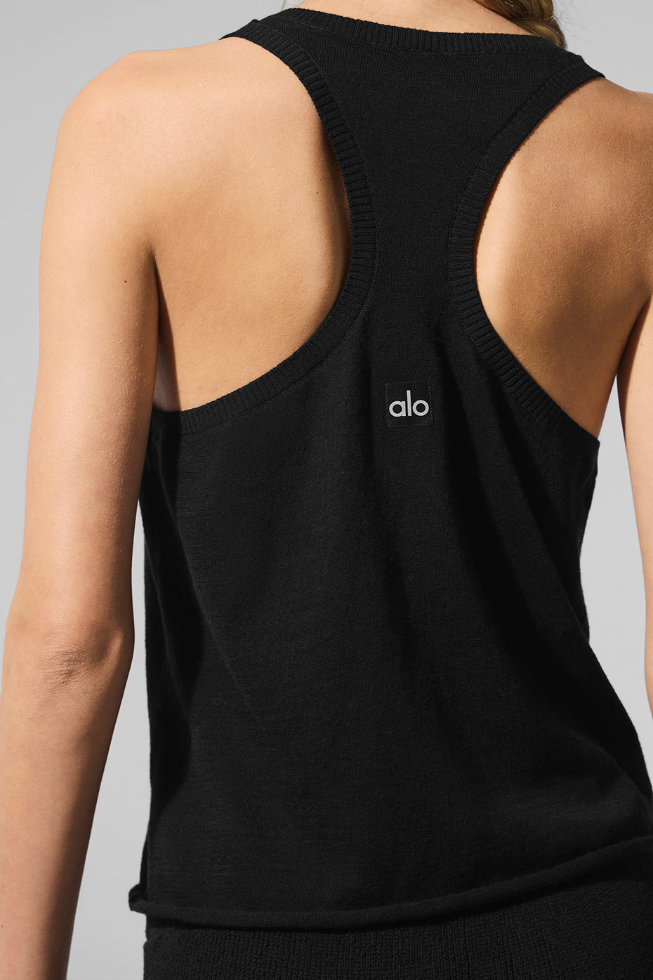 Supernatural Sweater Henley Tank - Black — photo 4