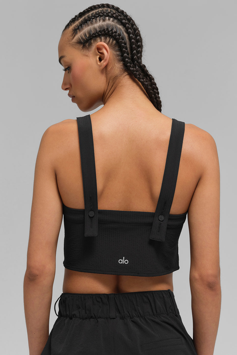 Cropped Dreamscape Tank - Black — photo 4