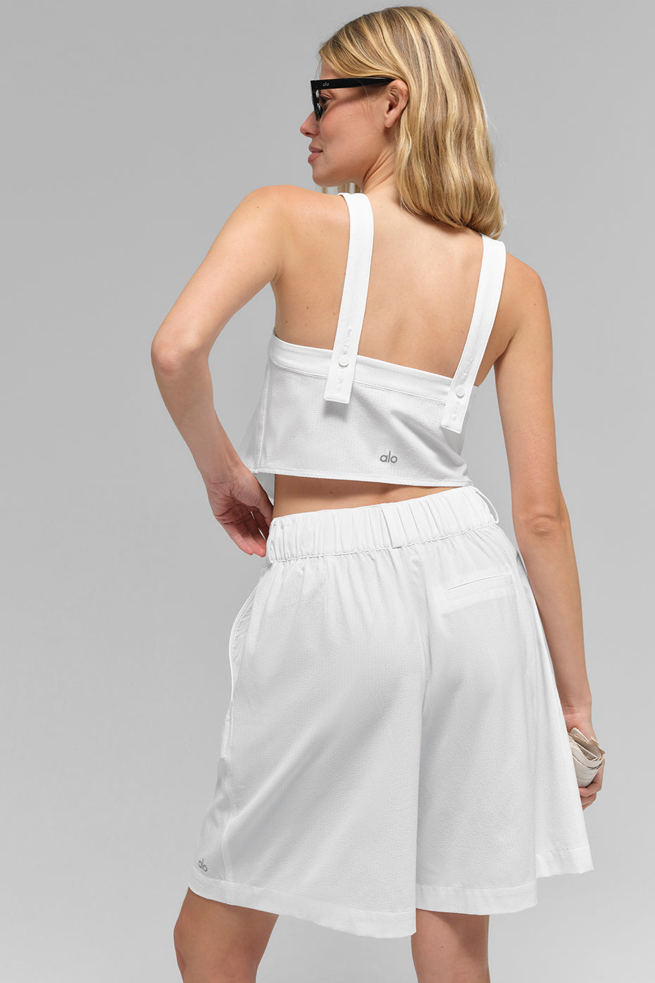 Cropped Dreamscape Tank - White — photo 4