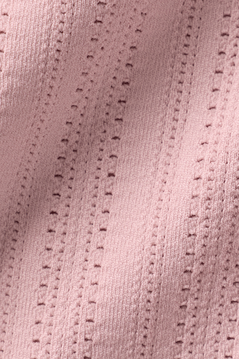 Seamless Pointelle Tank - Vintage Pink — photo 6