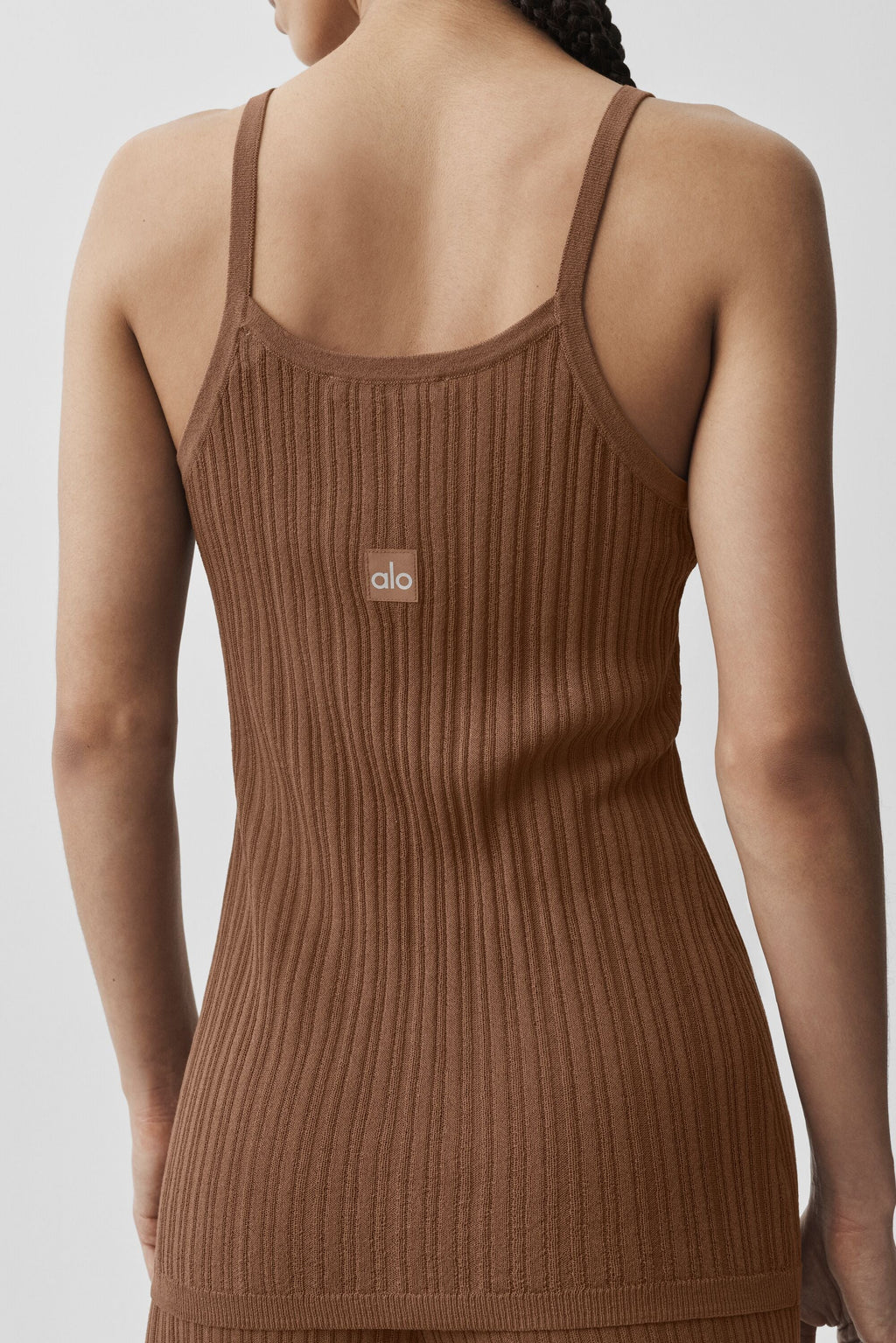 Sweater Sunlit Button Down Tank - Sun Kissed Brown — photo 3