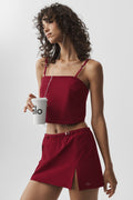 Cropped Connection Tank - Summer Romance Red — photo 1