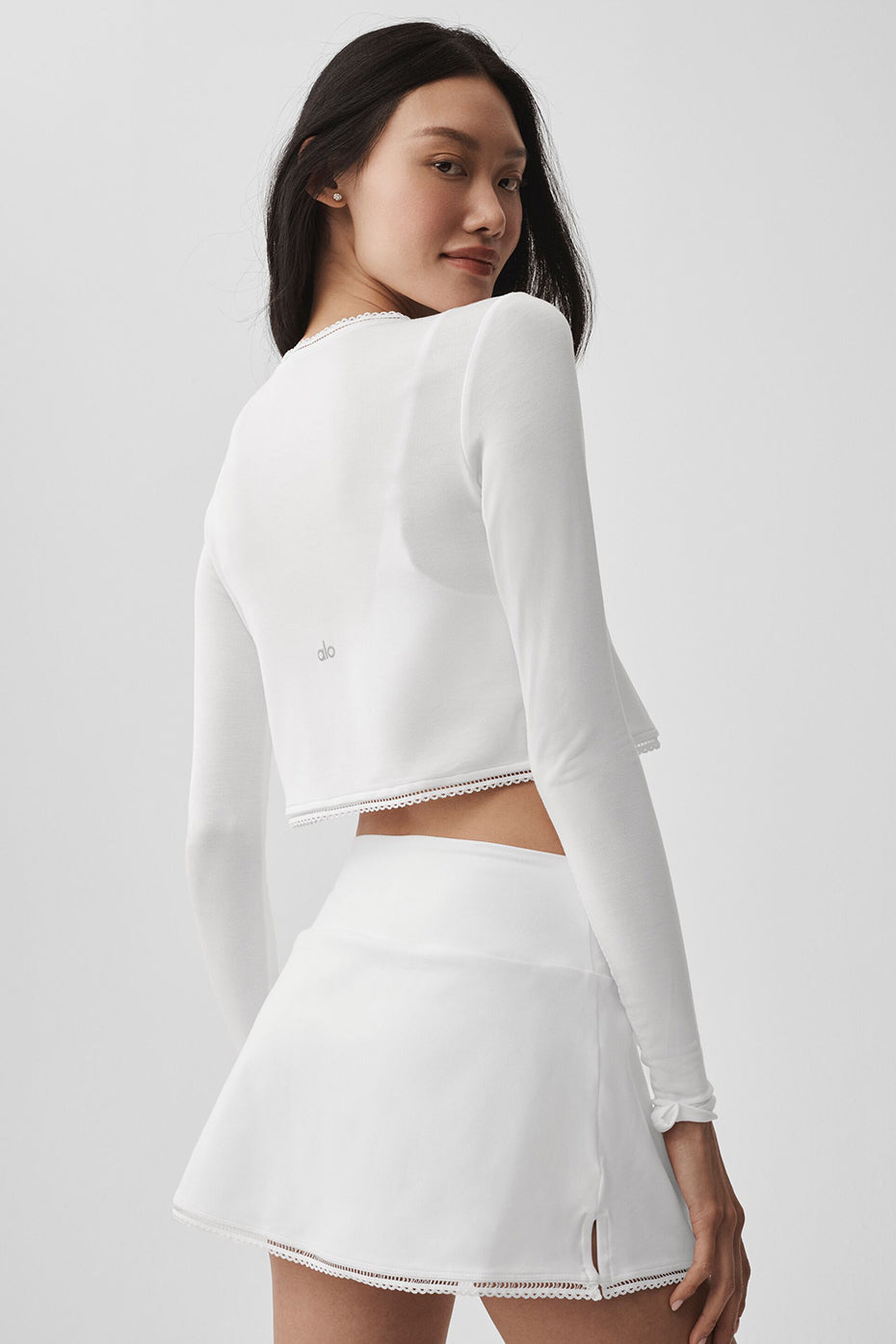 Affection Cardigan - White — photo 4