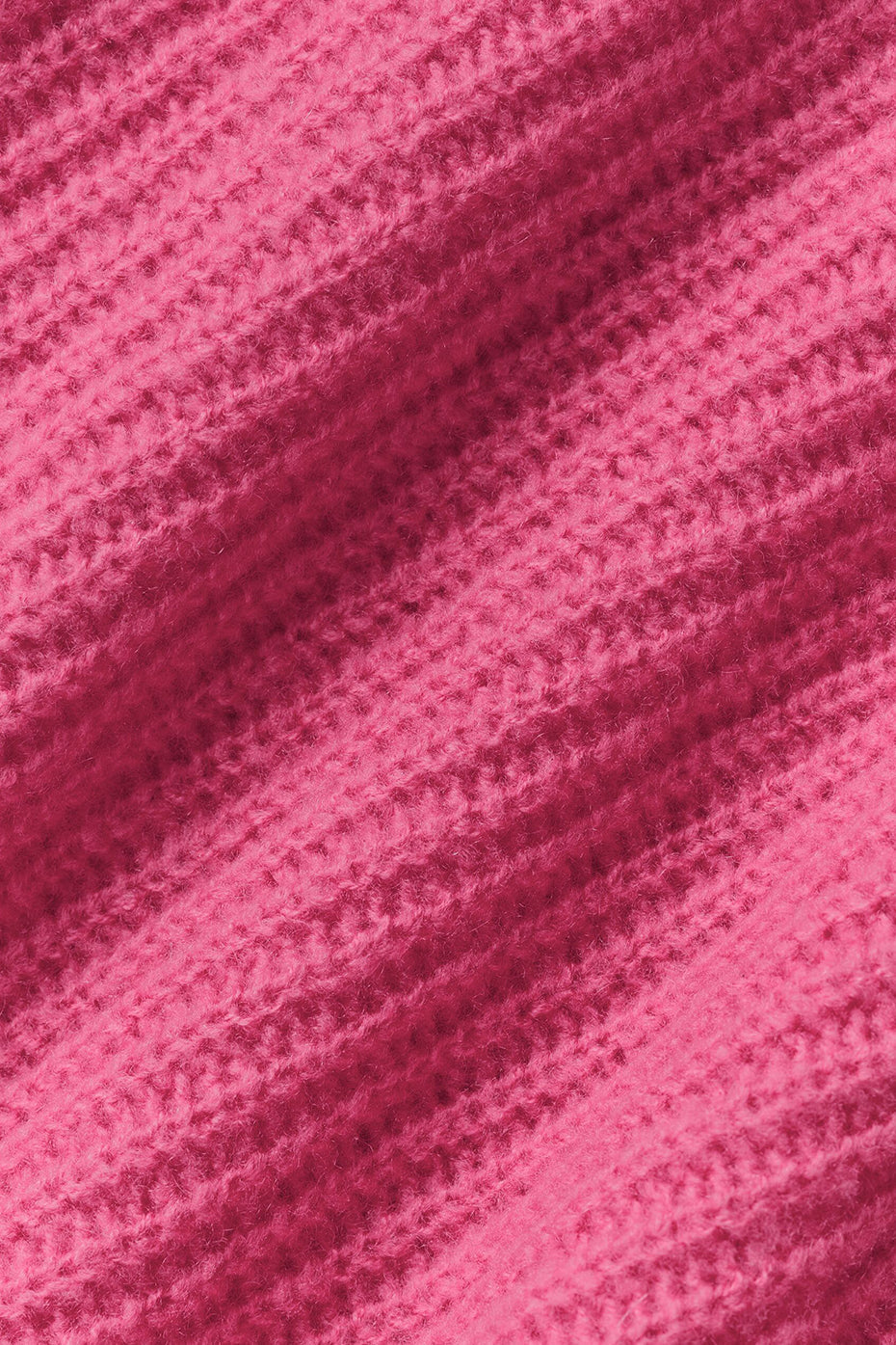 Wool Cashmere Ribbed Noble Full Zip Hoodie - Paradise Pink — photo 7
