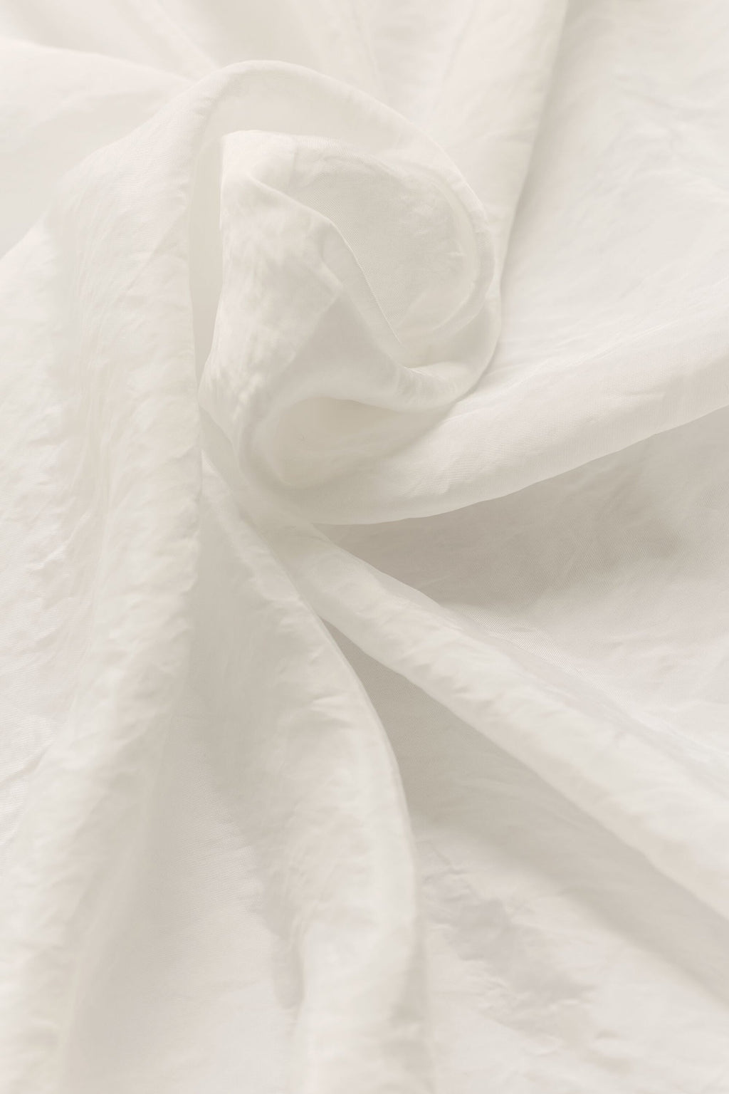 Semi-Sheer Golden Hour Button Down Long Sleeve - Ivory — photo 7