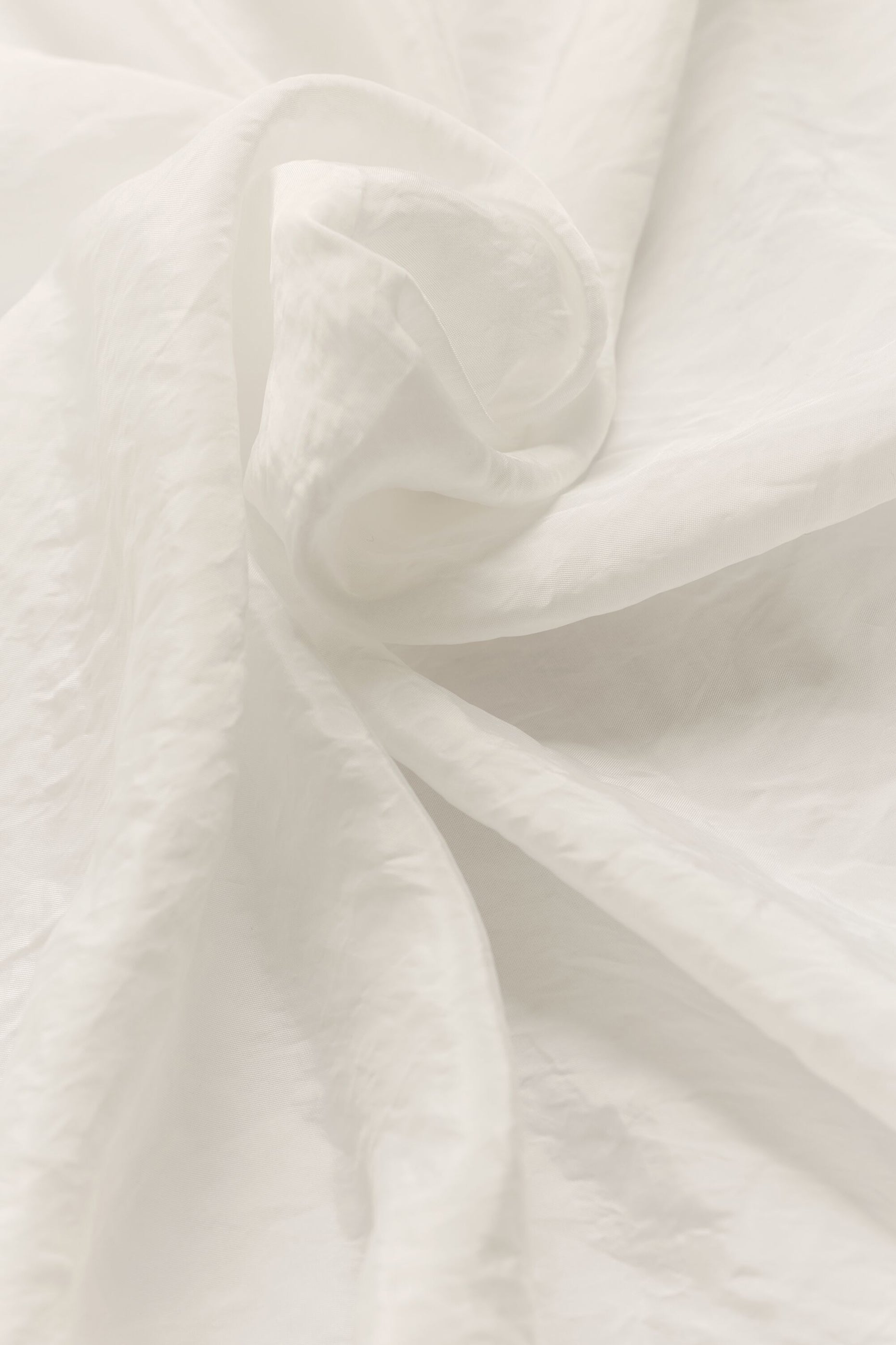 Semi-Sheer Golden Hour Button Down Long Sleeve - Ivory — photo 7