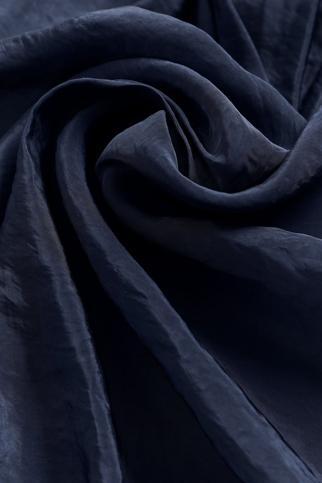 Semi-Sheer Golden Hour Button Down Long Sleeve - Navy — photo 6