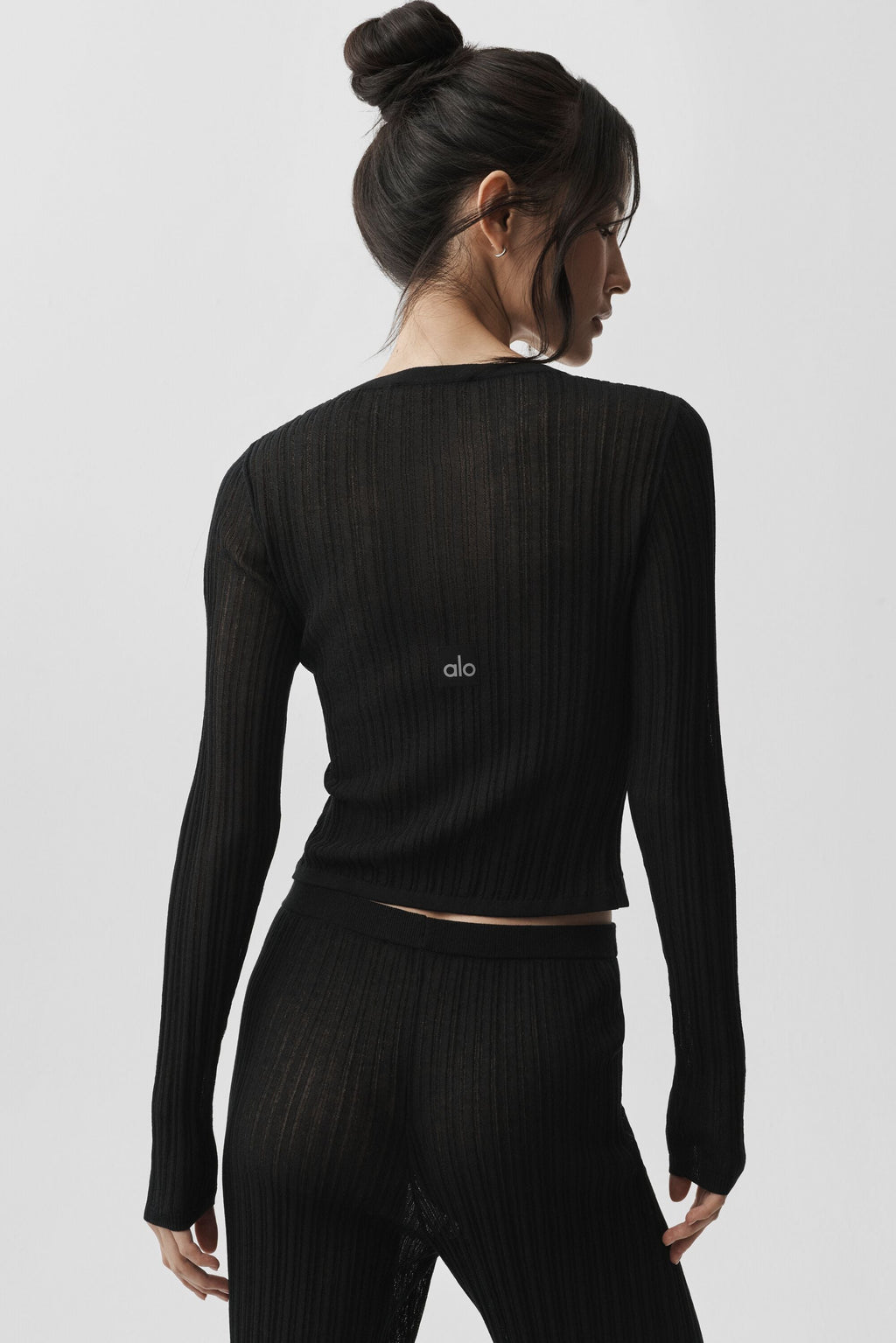 Sweater Sunlit Cardigan - Black — photo 2