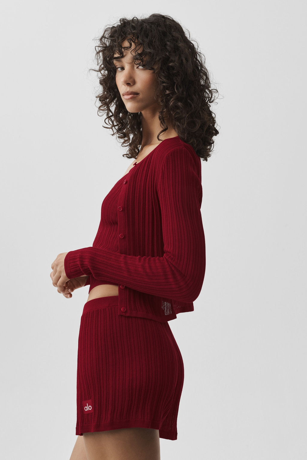 Sweater Sunlit Cardigan - Summer Romance Red — photo 4