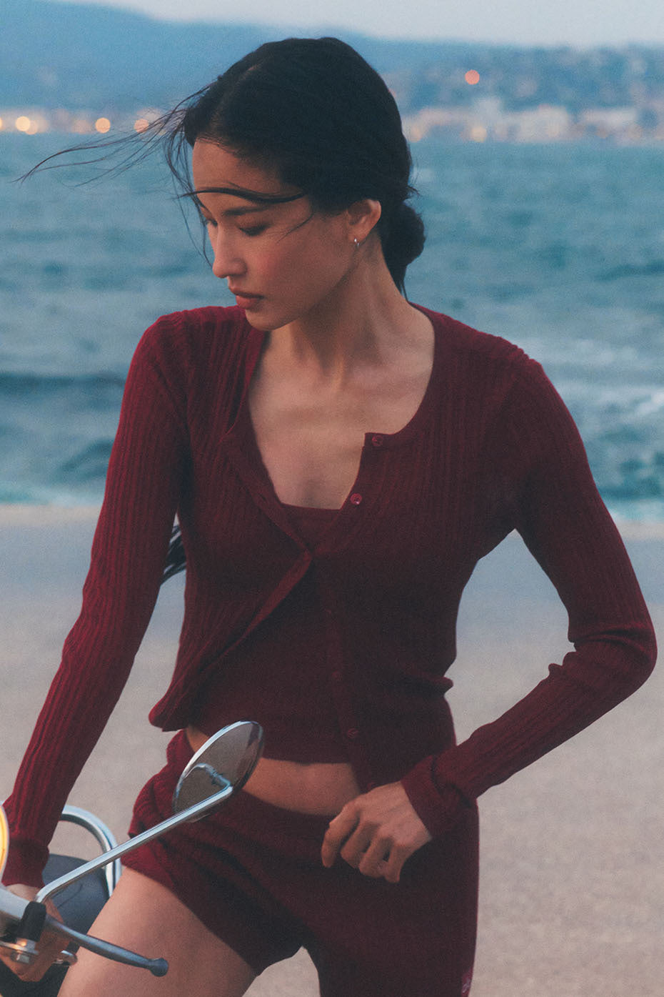 Sweater Sunlit Cardigan - Summer Romance Red — photo 1