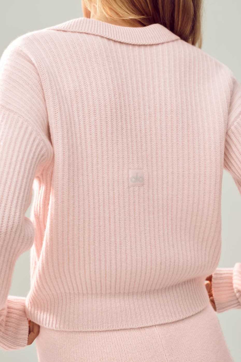 Cashmere Northstar Polo - Frosted Pink — photo 2