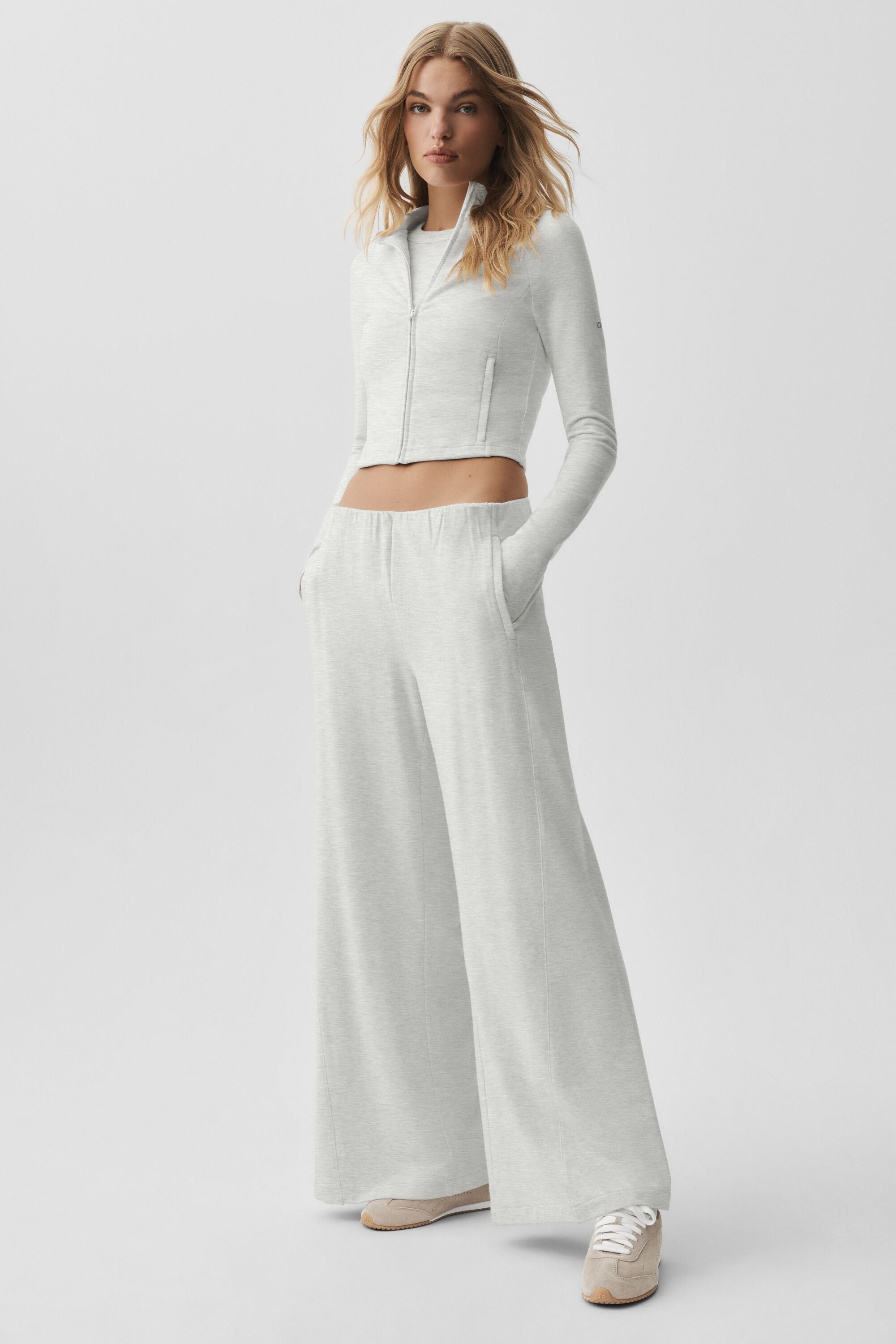Sway On The Go Jacket - White Heather — photo 5