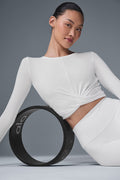 Cover Long Sleeve Top - White — photo 1