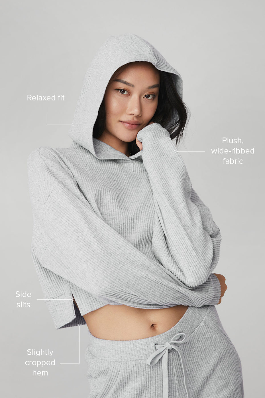 Muse Hoodie - Athletic Heather Grey — photo 2