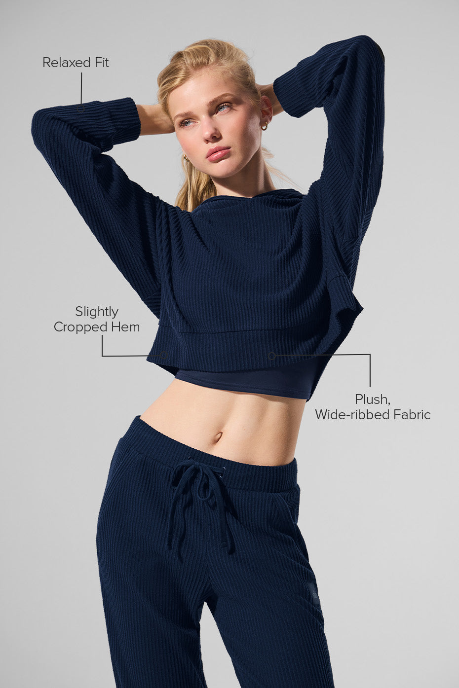 Muse Hoodie - Navy — photo 2