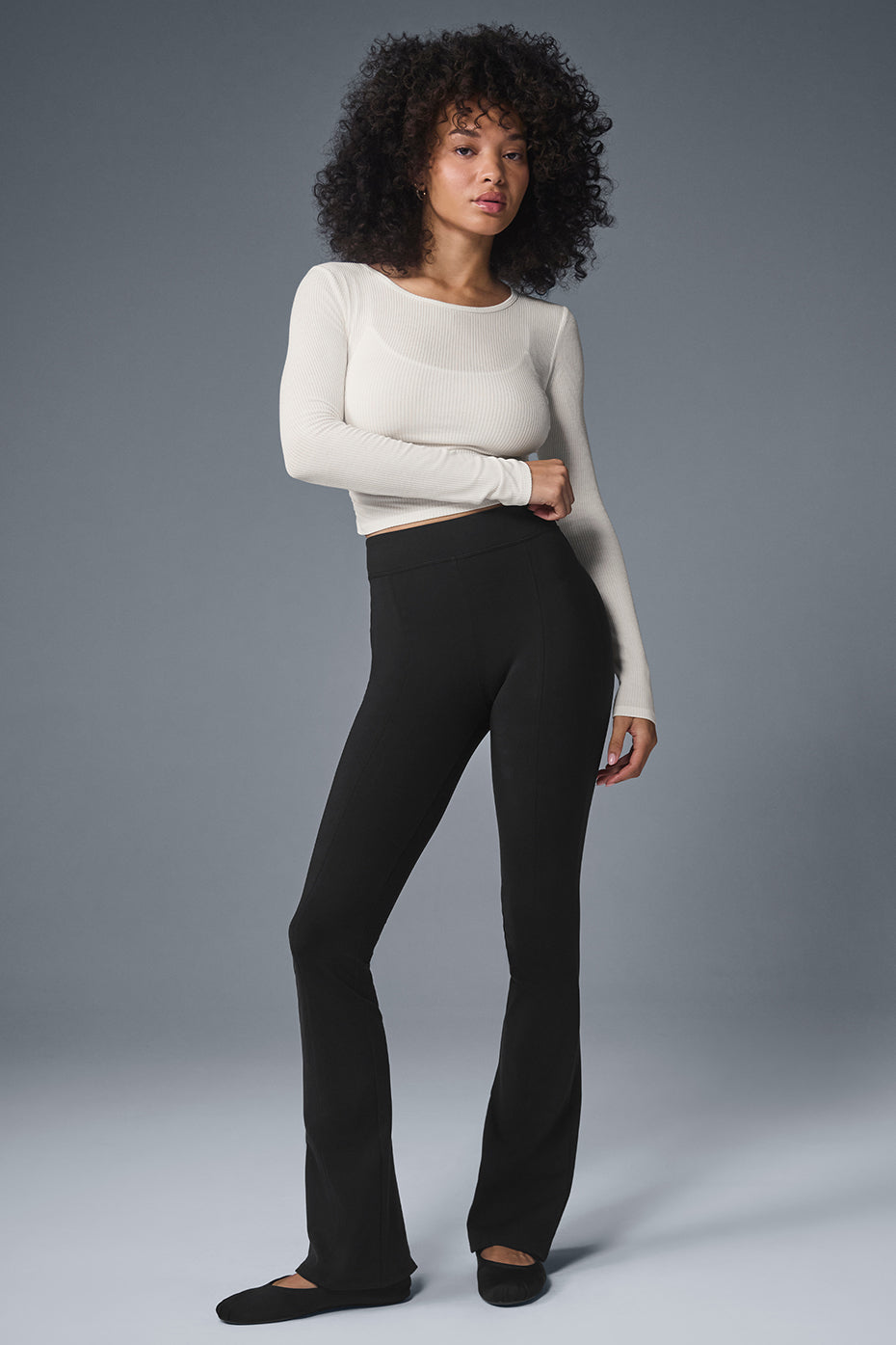 Gather Long Sleeve - Ivory — photo 4