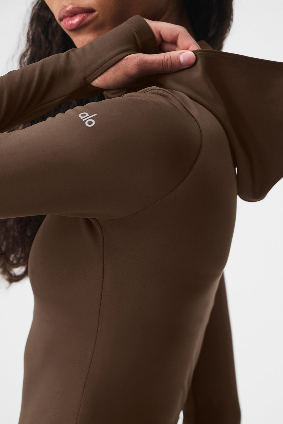 Airlift Winter Warm Hooded Runner - Espresso — photo 2