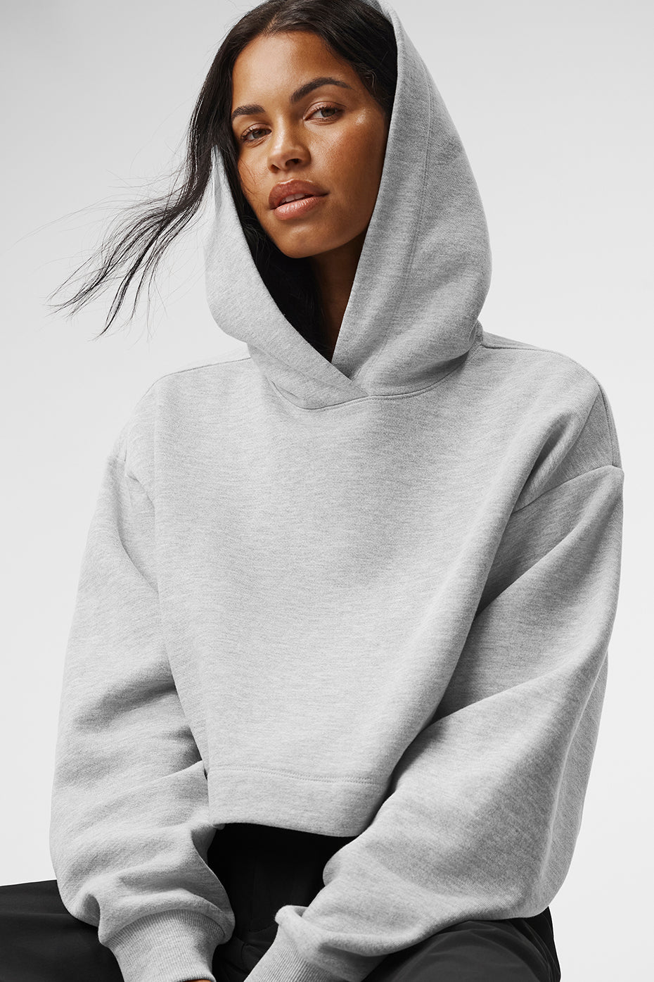 Bae Hoodie - Athletic Heather Grey — photo 1
