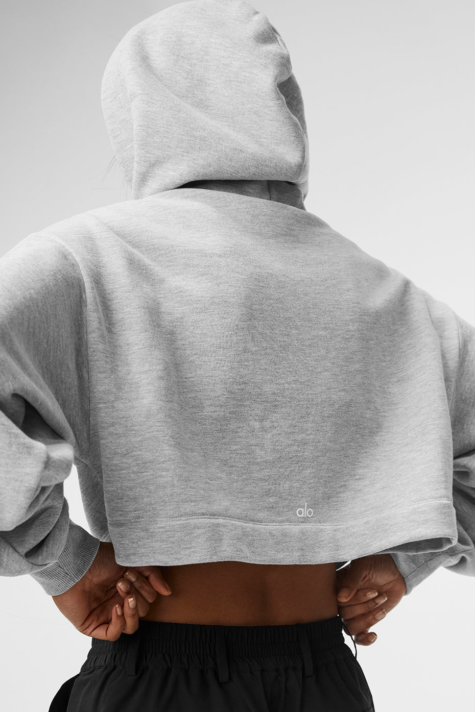 Bae Hoodie - Athletic Heather Grey — photo 2