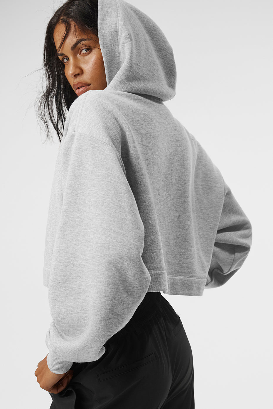 Bae Hoodie - Athletic Heather Grey — photo 3