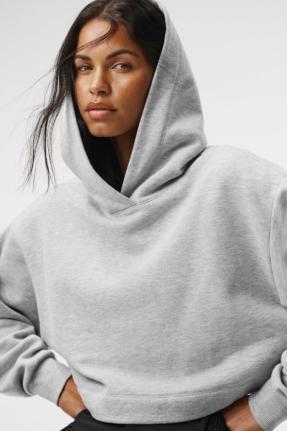 Bae Hoodie - Athletic Heather Grey — photo 4