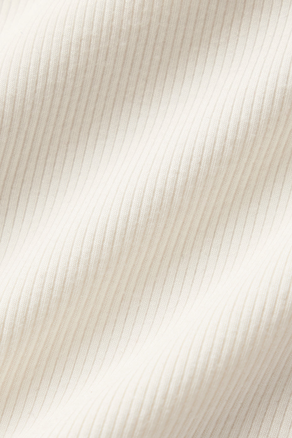 Ribbed Mesmerize Mock Neck Long Sleeve - Ivory — photo 6