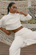 Cropped Serenity Coverup - Ivory — photo 1