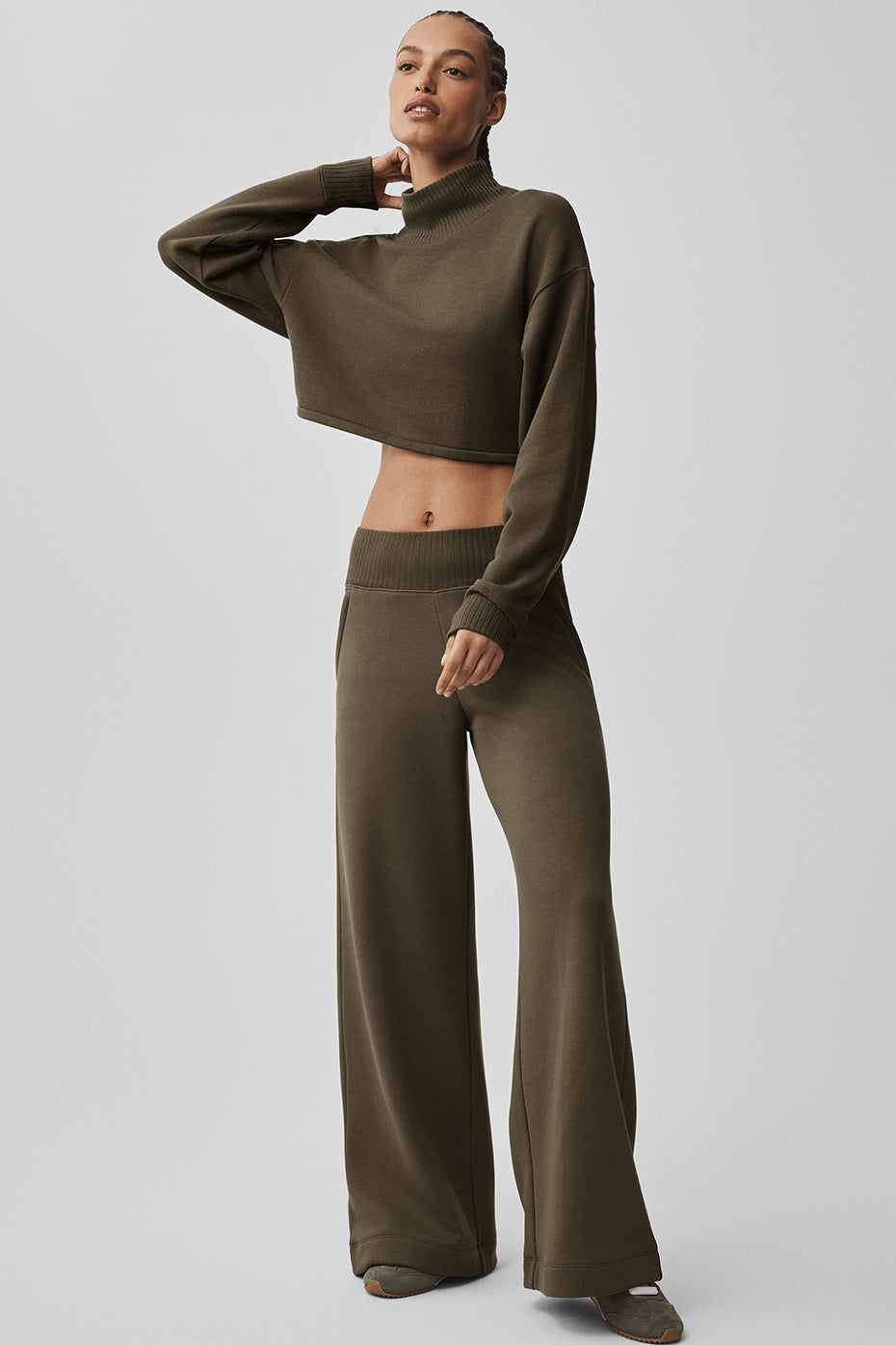 Cropped Serenity Coverup - Olive Tree — photo 6
