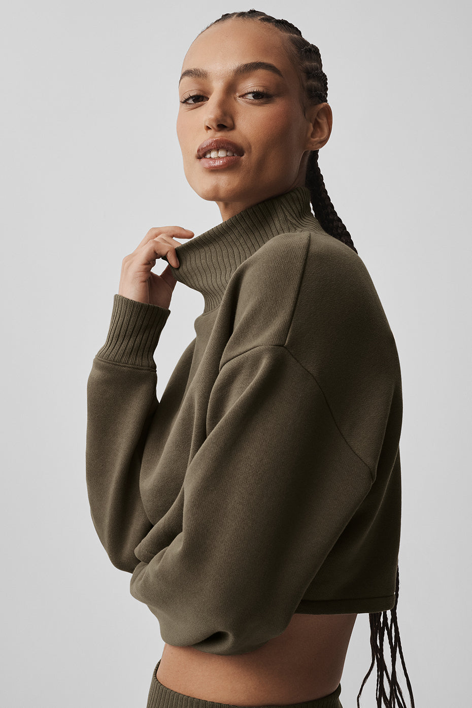Cropped Serenity Coverup - Olive Tree — photo 4
