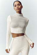 Airlift Winter Warm Mesh Ski Time Long Sleeve - Ivory — photo 1
