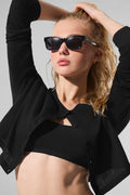 Supernatural Sweater Cardigan - Black — photo 3