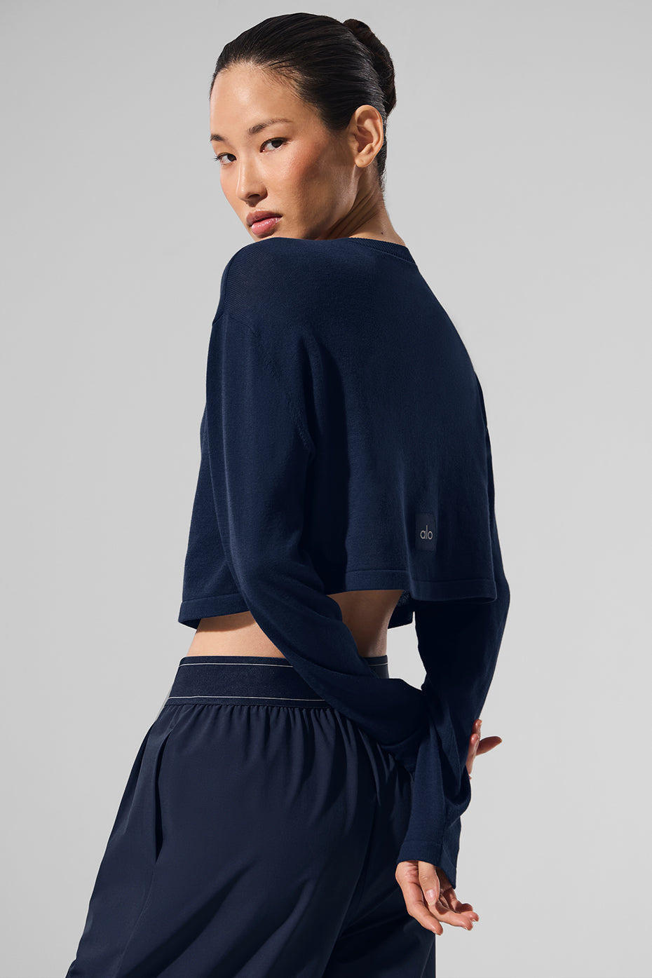 Supernatural Sweater Cardigan - Navy — photo 4