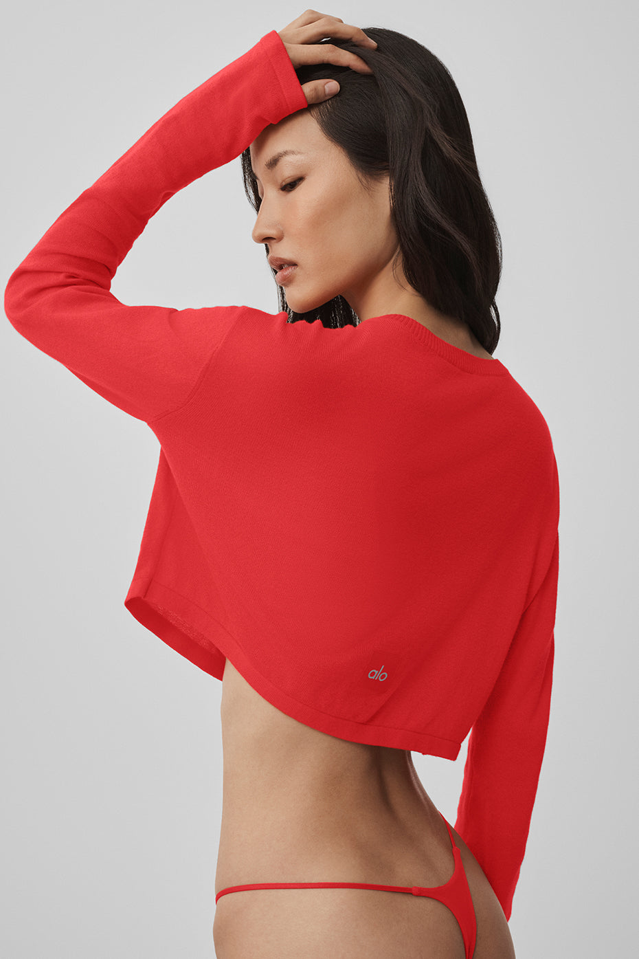 Supernatural Sweater Cardigan - Bright Red — photo 2