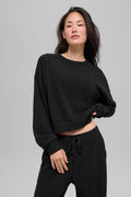 Muse Crew Neck Pullover - Black — photo 1