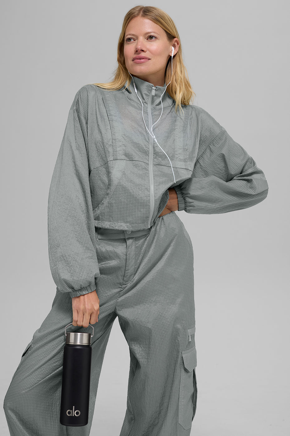 Game Time Full Zip Jacket - Lunar Grey — photo 3