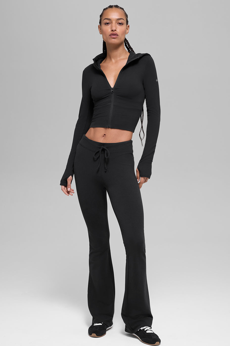 Sway Full Zip Hoodie - Black — photo 6