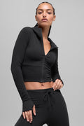 Sway Full Zip Hoodie - Black — photo 3