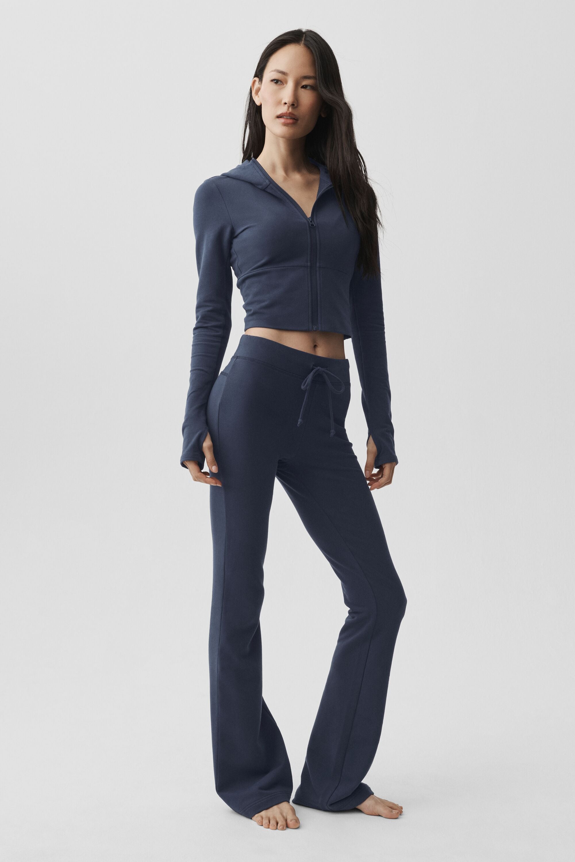 Sway Full Zip Hoodie - Navy — photo 5