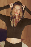 Sway Full Zip Hoodie - Espresso — photo 1