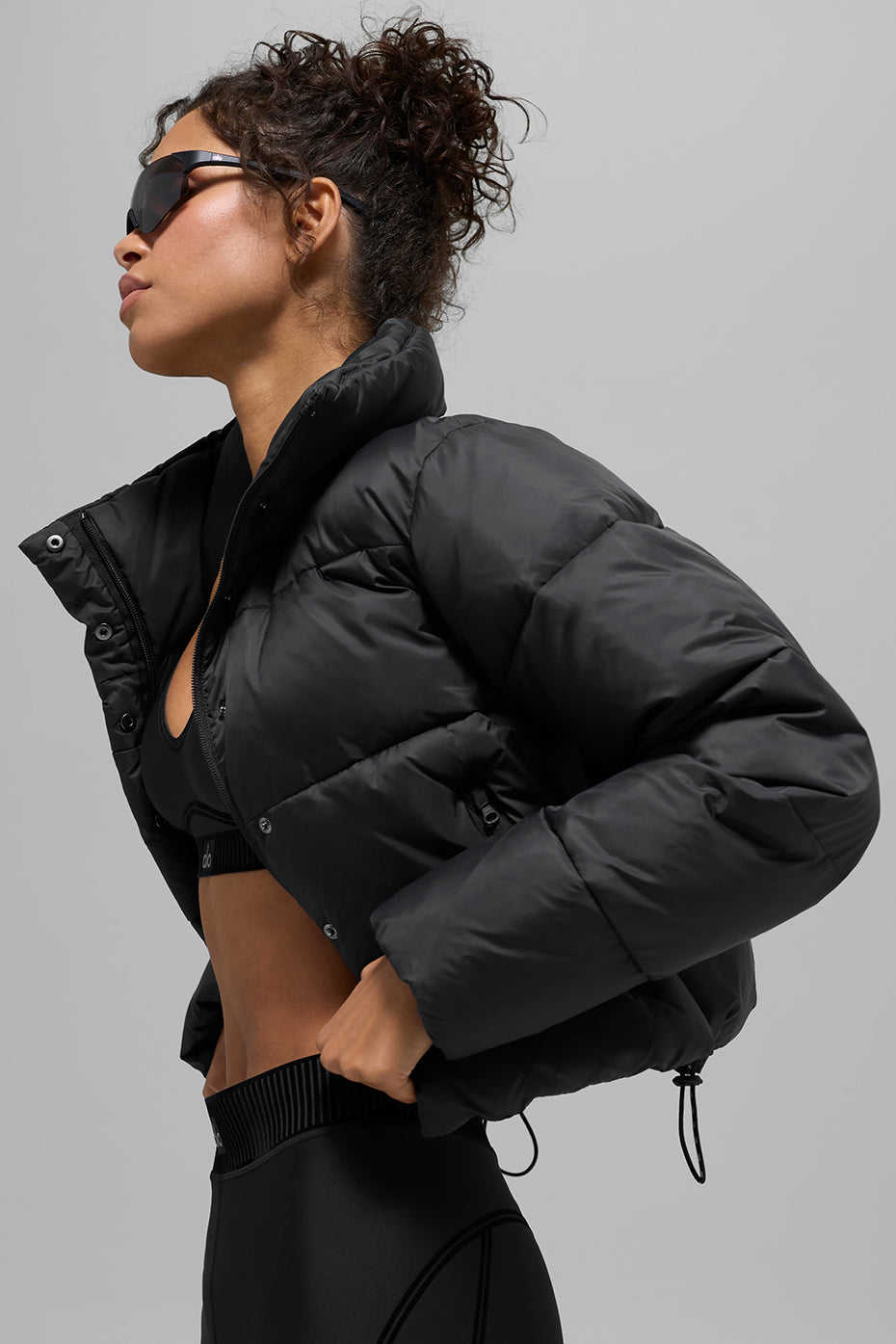 Gold Rush Puffer - Black — photo 3