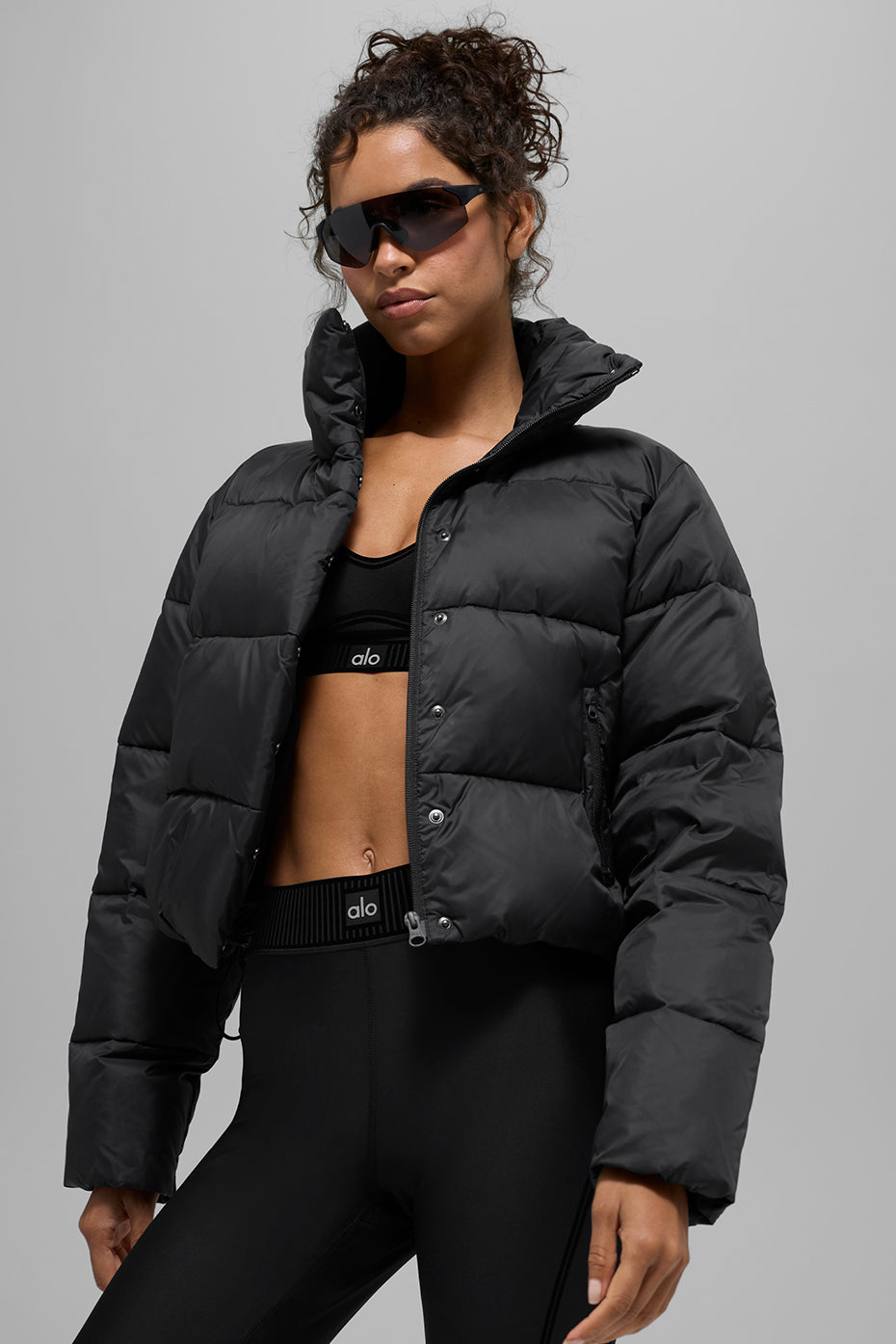 Gold Rush Puffer - Black — photo 2