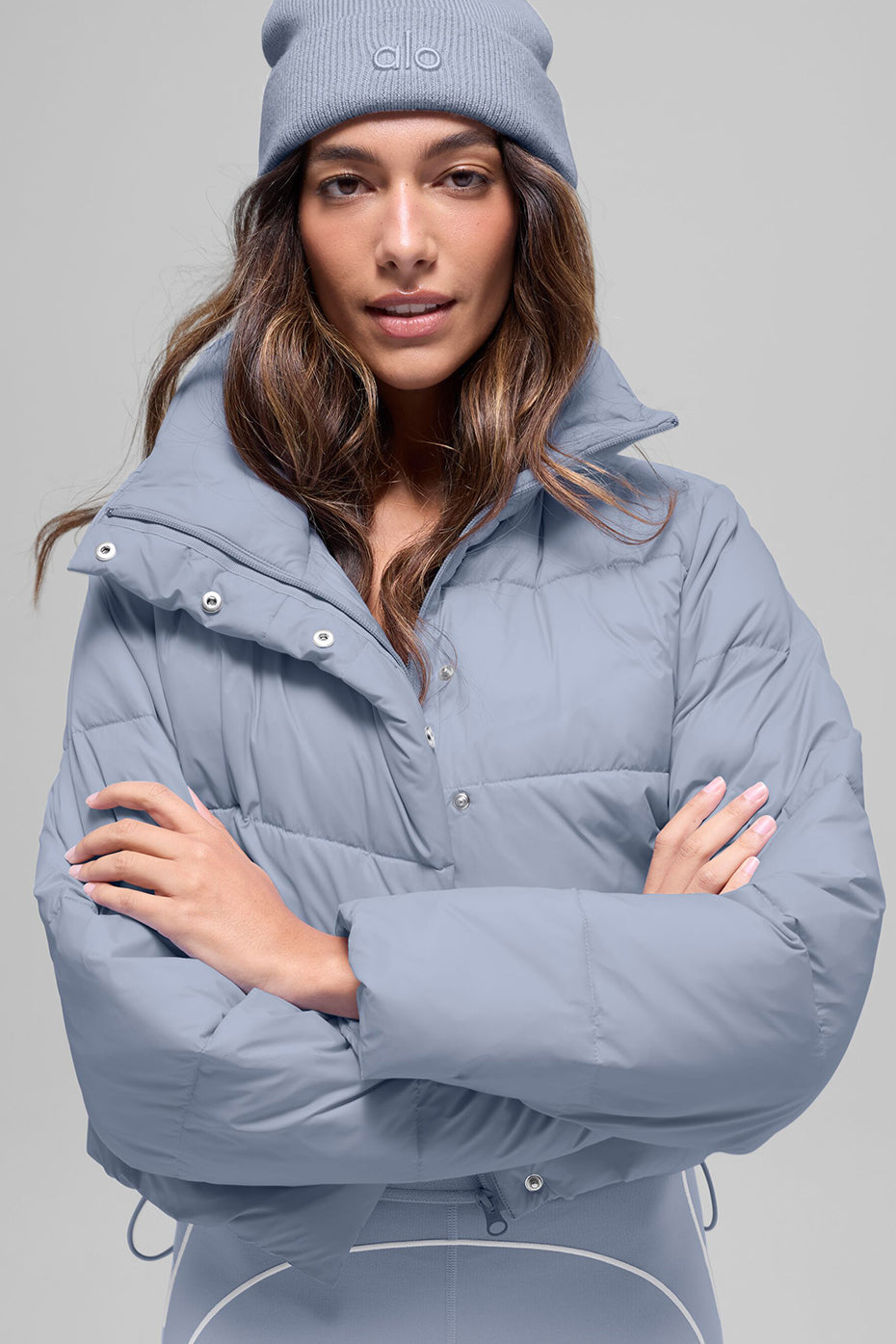 Gold Rush Puffer - Winter Frost — photo 1