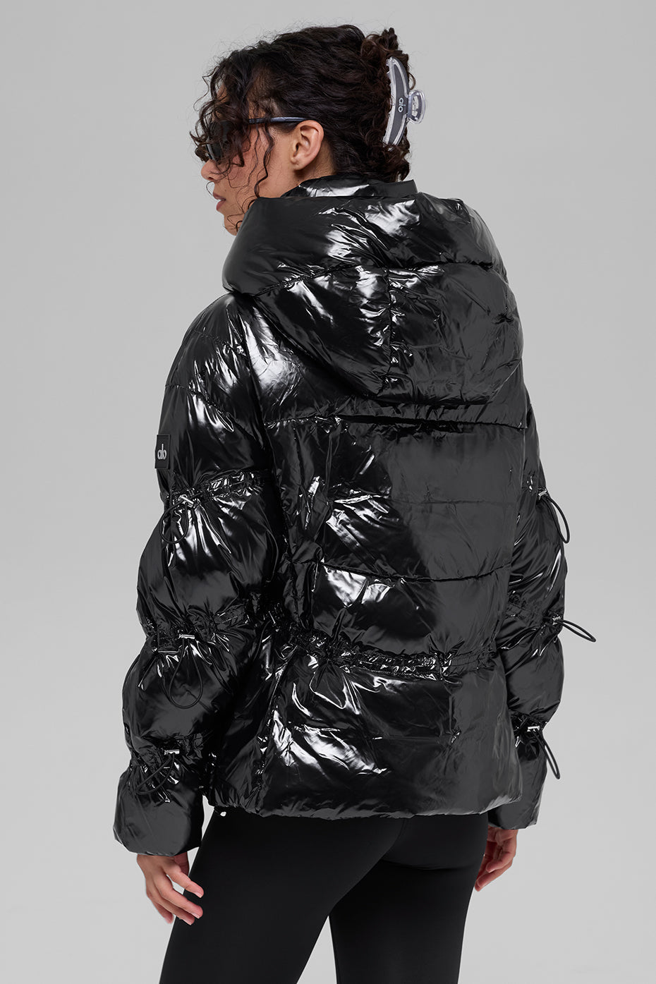 Stunner Puffer Jacket - Black — photo 3