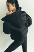 Aspen Love Puffer Jacket - Black — photo 1