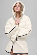 Aspen Love Puffer Jacket - Ivory — photo 1