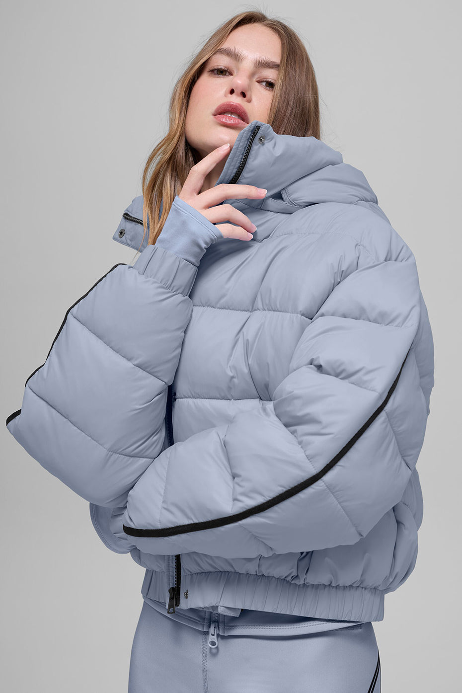 Aspen Love Puffer Jacket - Winter Frost — photo 1