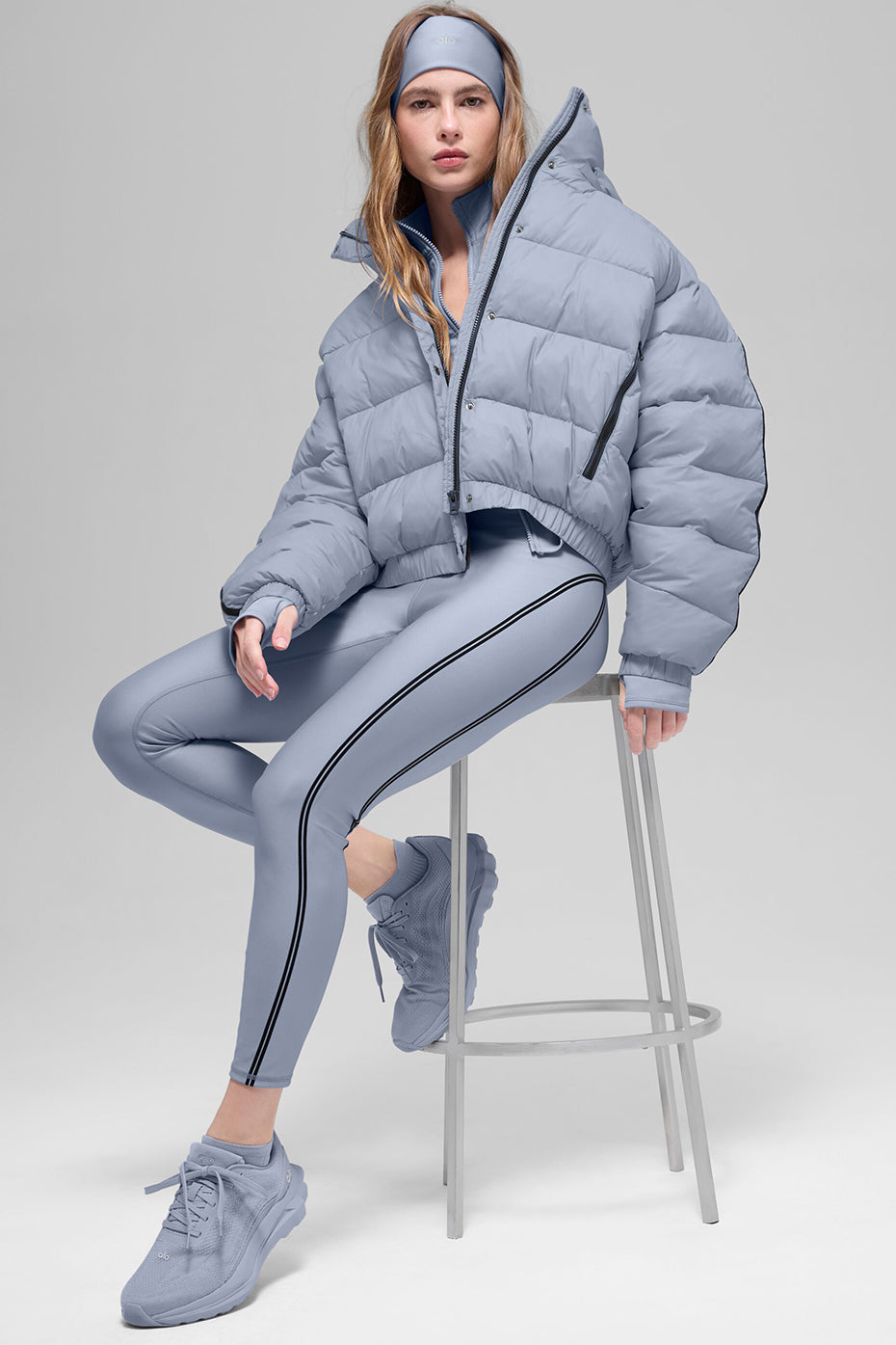 Aspen Love Puffer Jacket - Winter Frost — photo 3